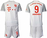 2020-21 Bayern Munich 9 LEWANDOWSKI Away Soccer Jersey,baseball caps,new era cap wholesale,wholesale hats